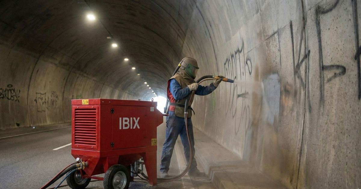 IBIX กับการเตรียมพื้นผิว | เพิ่มประสิทธิภาพก่อนพ่นสีอุตสาหกรรม